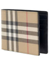 Vintage Check Slim Half Wallet Beige - BURBERRY - BALAAN 2