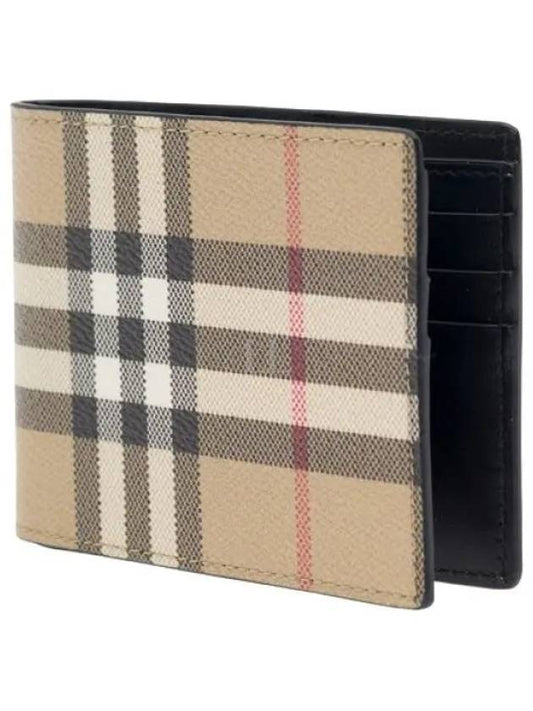 Vintage Check Slim Half Wallet Beige - BURBERRY - BALAAN 2