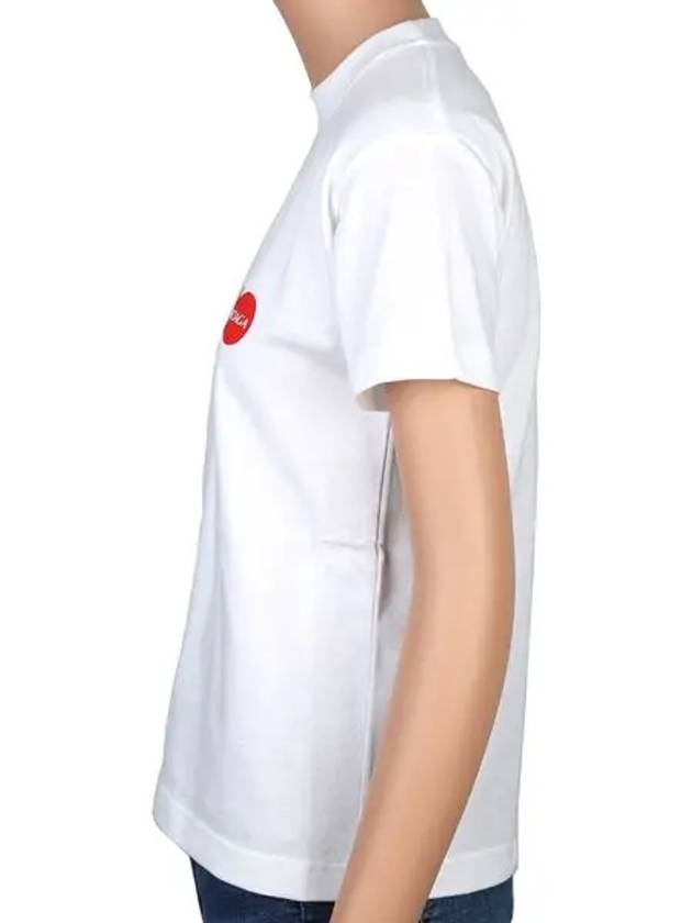 uniform print short sleeve t-shirt - BALENCIAGA - BALAAN.