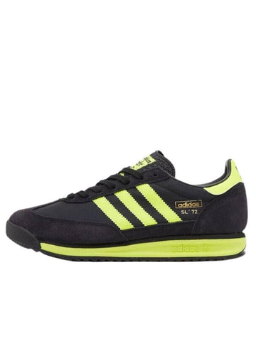 SL 72 RS Low Top Sneakers Yellow Black - ADIDAS - BALAAN 1