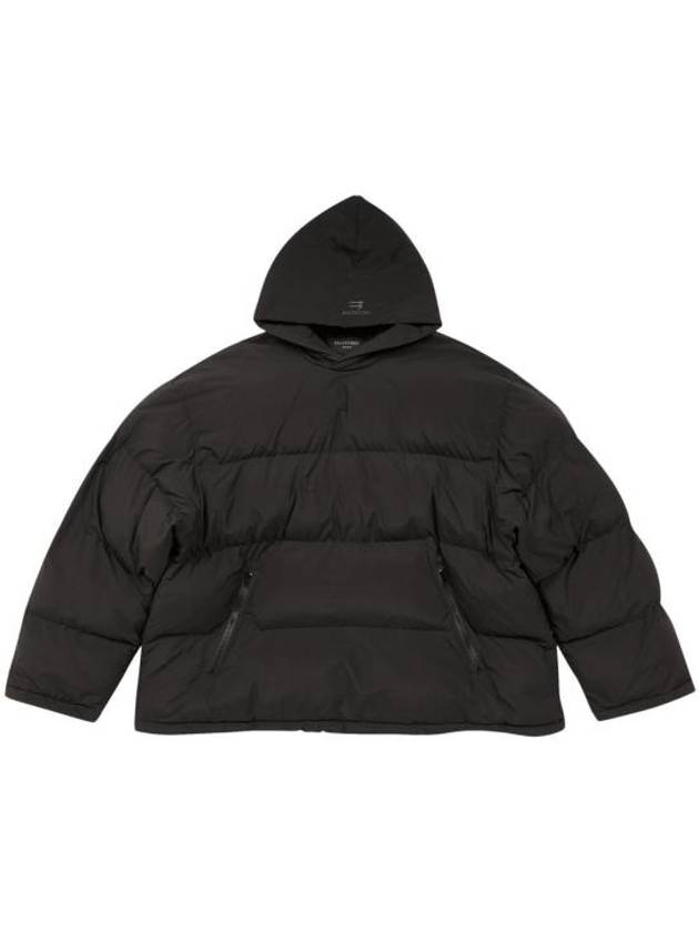 Sporty B Hooded Padding Black - BALENCIAGA - BALAAN 2