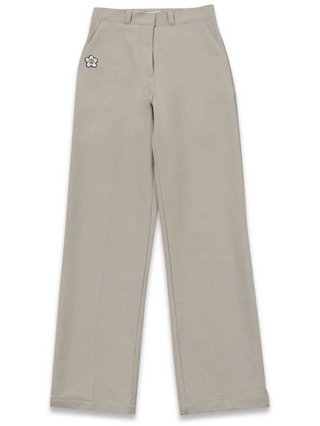 Pants Straight Fit Pants Beige MCFW23PT 2BE - MACKY - BALAAN 2