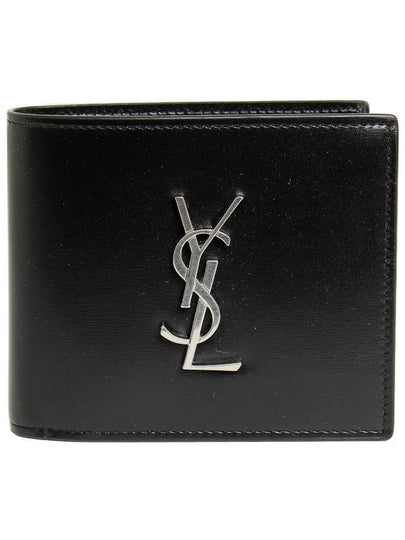 East/West Wallet In Smooth Leather Black - SAINT LAURENT - BALAAN 2