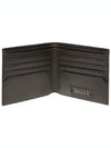 Brasai Stripe Leather Bifold Wallet Black 598428 22369 F100 - BALLY - BALAAN 4