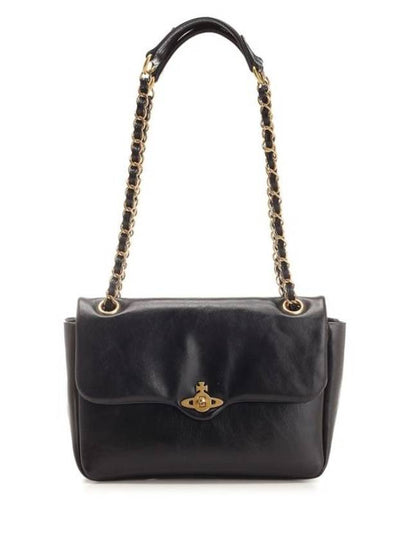 Anita Chain Shoulder Bag Black - VIVIENNE WESTWOOD - BALAAN 2