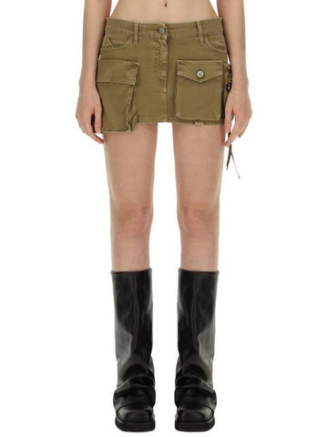 The Attico Mini Skirt "Fay" - THE ATTICO - BALAAN 1