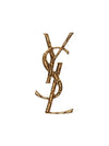 Opium YSL Crocodile Brooch Gold - SAINT LAURENT - BALAAN 2