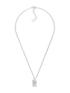 Plate Pendant Necklace Silver - DIOR - BALAAN 1