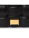 Cassette Intrecciato Padded Small Cross Bag Black - BOTTEGA VENETA - BALAAN 9