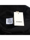 Haute Couture Embroidered Logo Hoodie Black - VETEMENTS - BALAAN 8