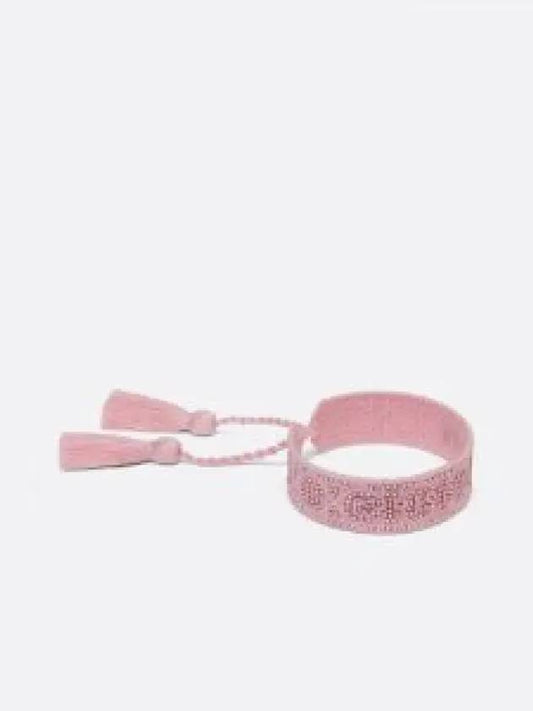 Crystal Embroidery Bracelet Pink - DIOR - BALAAN 2