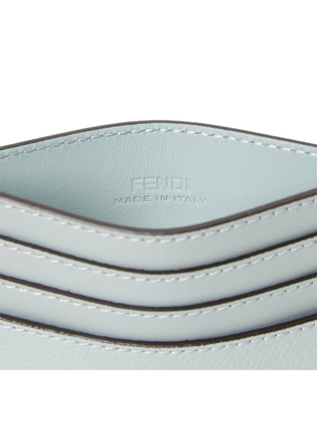 FF Diamond Card Wallet Light Blue - FENDI - BALAAN 6