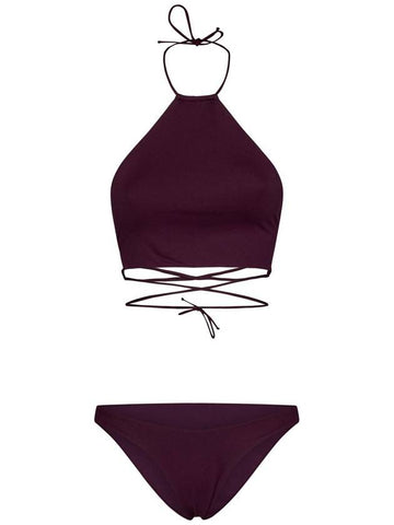 The Attico Lace-Up Bikini - THE ATTICO - BALAAN 1