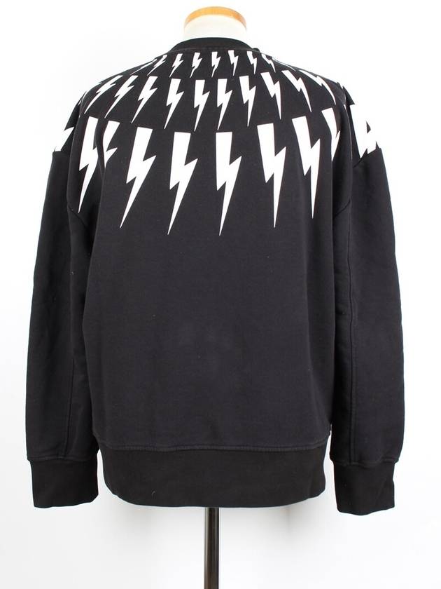 Thunderbolt Fair Isle Sweatshirt S - NEIL BARRETT - BALAAN 4