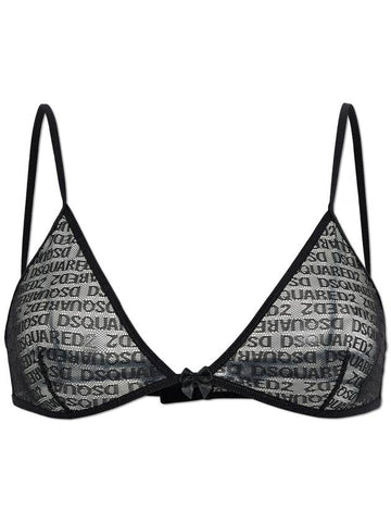 Dsquared2 Lace Bra, Women's, Black - DSQUARED2 - BALAAN 1