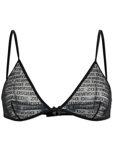 Dsquared2 Lace Bra, Women's, Black - DSQUARED2 - BALAAN 1