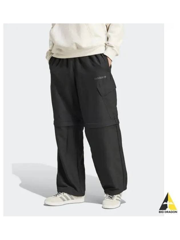 adidas zip off pants black JD9580 - ADIDAS - BALAAN 1