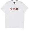 VPC Logo Organic Cotton Short Sleeve T-Shirt White - A.P.C. - BALAAN 4