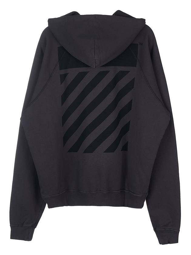 Diag Striped Cotton Hood Gray - OFF WHITE - BALAAN 4