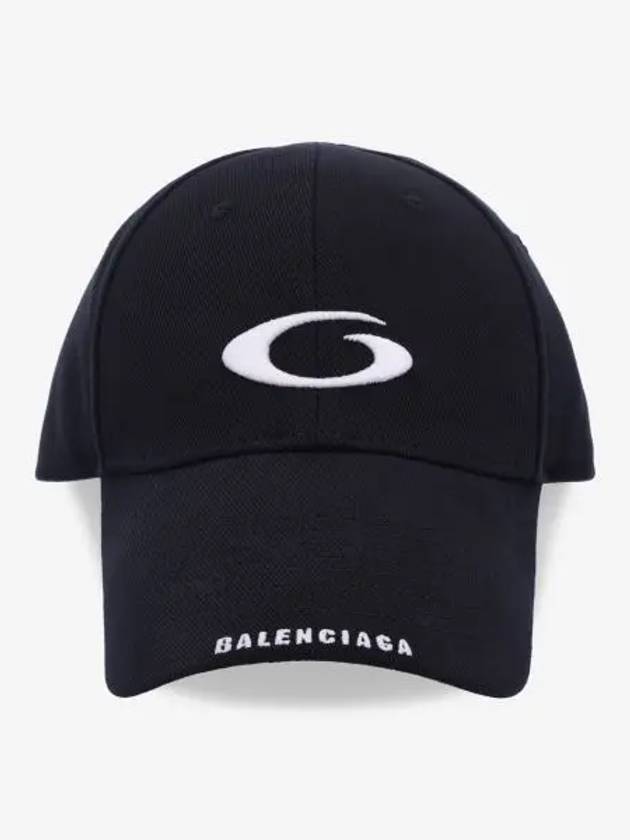 Embroidered Icon Logo Ball Cap Black - BALENCIAGA - BALAAN 2