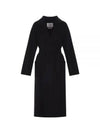 Ludmilla Icon Cashmere Single Coat Black - MAX MARA - BALAAN 2