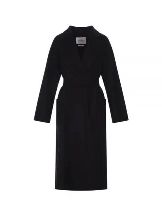 Ludmilla Icon Cashmere Coat Black - MAX MARA - BALAAN 2