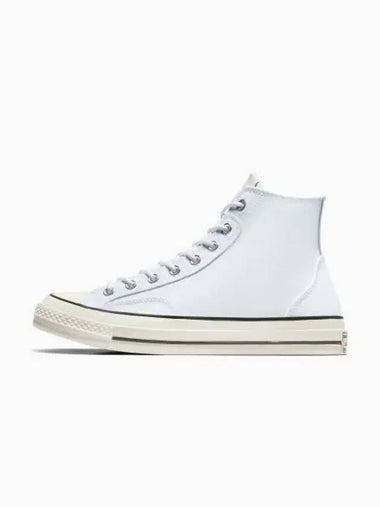 Chuck 70 Coat Canvas Leather White A07444C - CONVERSE - BALAAN 1