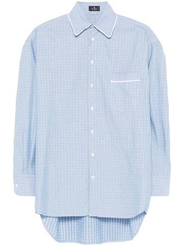 Etro Shirt With Jacquard Effect - ETRO - BALAAN 1