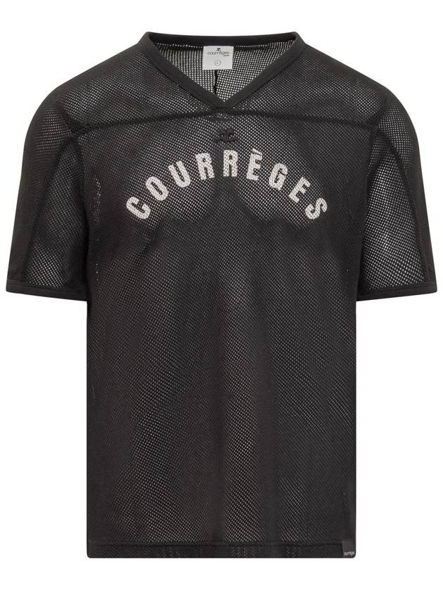 Courrèges T-Shirt Mesh Baseball - COURREGES - BALAAN 1