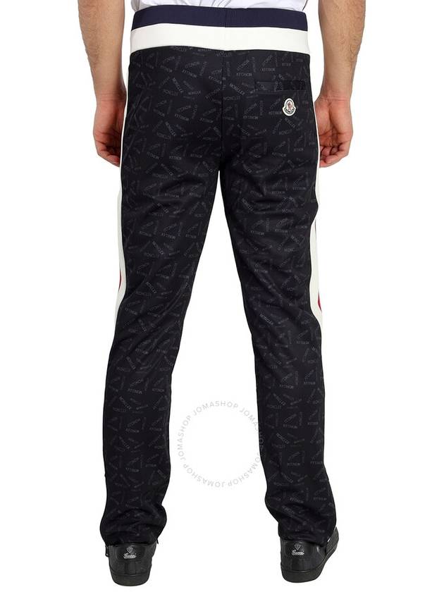 Black Logo Accent Sweatpants Trousers - MONCLER - BALAAN 4