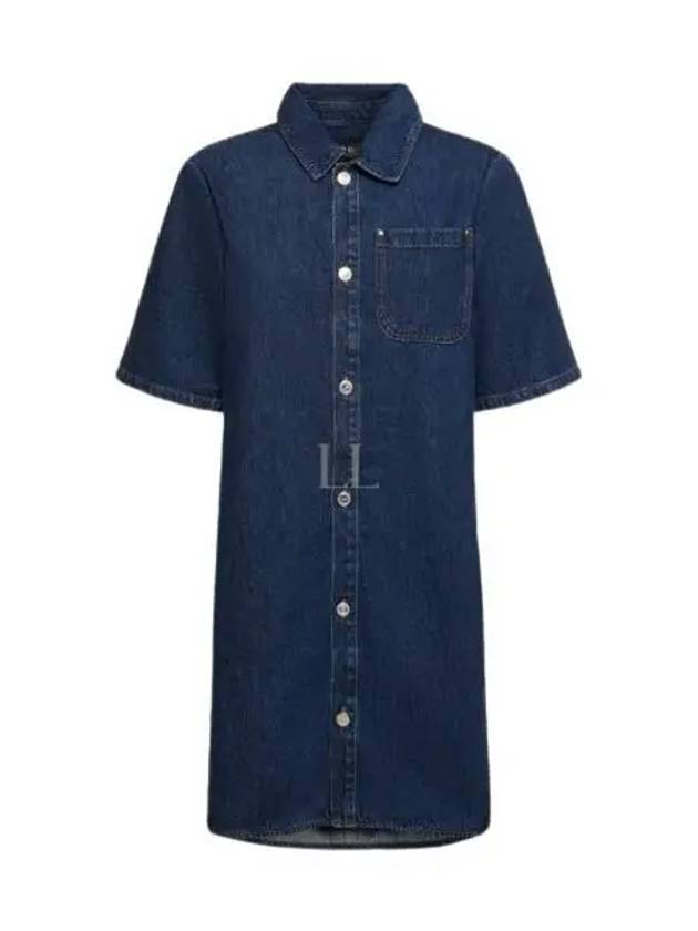 Venice Short Dress Stonewashed Indigo - A.P.C. - BALAAN 2