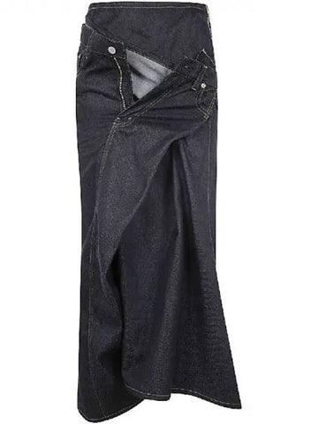 Comme des Gar ons Denim Skirt 270676 - JUNYA WATANABE - BALAAN 1