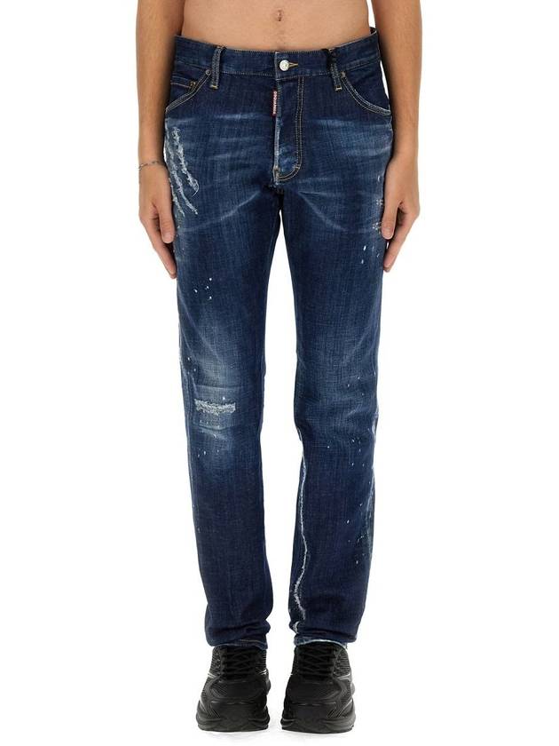 Dark CB Wash Cool Guy Jeans Blue - DSQUARED2 - BALAAN 2