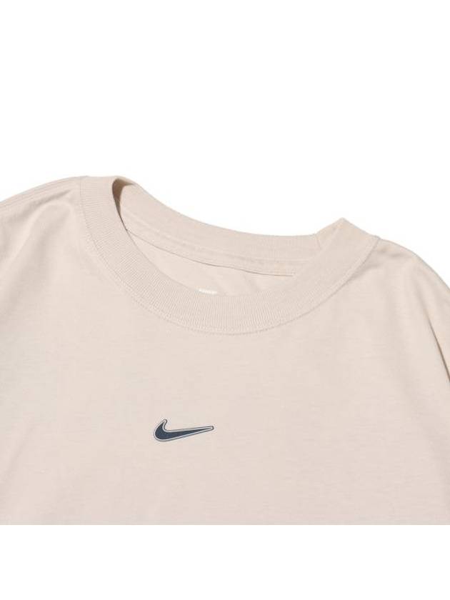 Sportswear Loose Long Sleeve T-Shirt Light Orewood Brown - NIKE - BALAAN 4