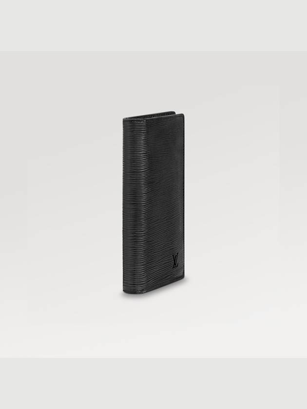 Brazza Epi Long Wallet Black - LOUIS VUITTON - BALAAN 3