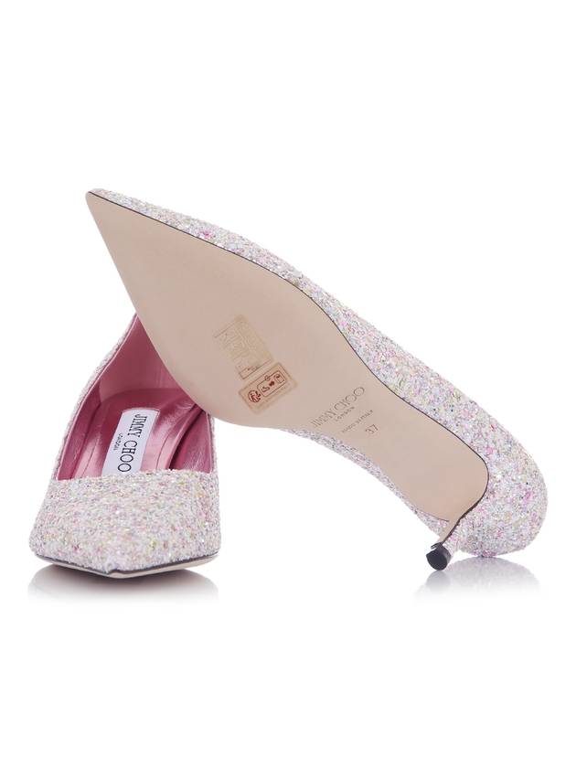 24FW LOVE65FYG CAPILAMI Wedding Shoes Love65 Glitter Candy Pink Pumps - JIMMY CHOO - BALAAN 4