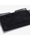 Embroidery Numeric Logo Card Wallet Key Holder Black - MAISON MARGIELA - BALAAN 4