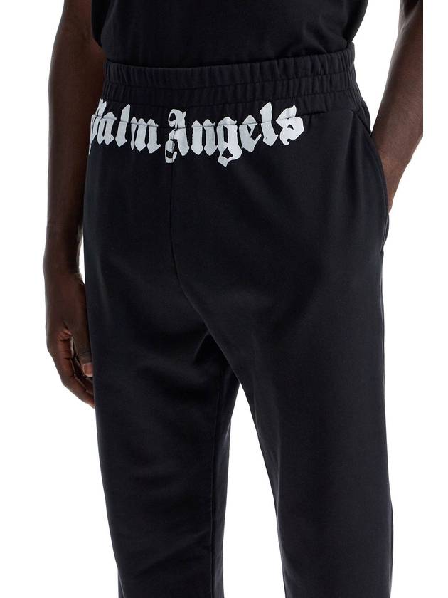 logo print joggers with seven - PALM ANGELS - BALAAN 4