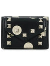 Rockstud Dot Coin Card Bill Wallet QW1P0Q47 - VALENTINO - BALAAN 1