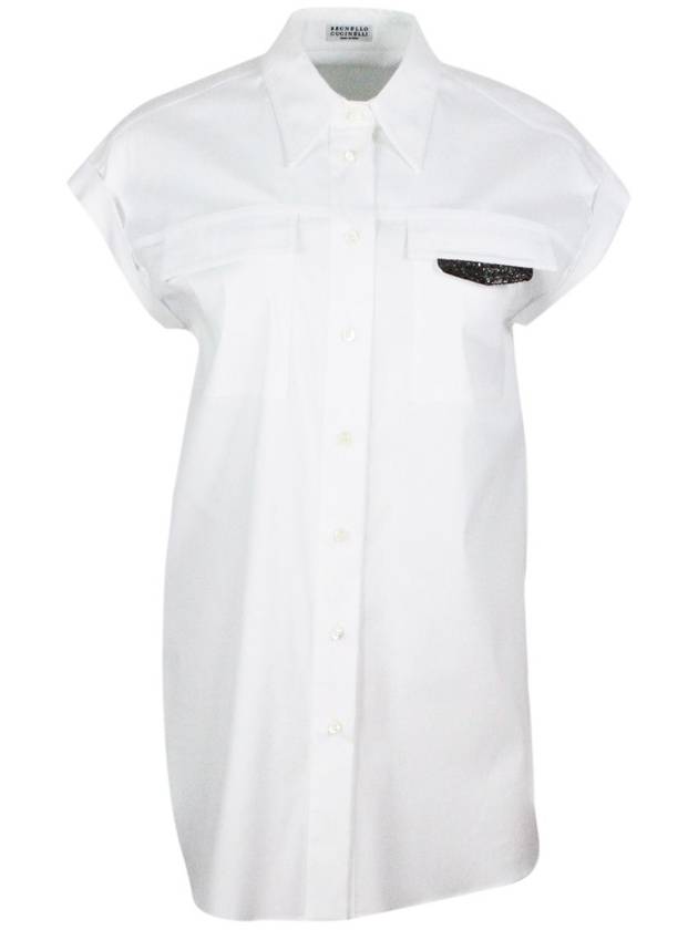 Shirt M0091MV516 C159 WHITE - BRUNELLO CUCINELLI - BALAAN 2