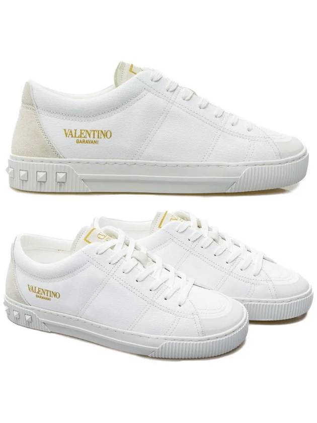 City Planet Low-Top Sneakers White - VALENTINO - BALAAN 2