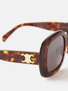 Eyewear Triomphe 10 Acetate Sunglasses Tortoise - CELINE - BALAAN 7