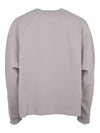 Embroidered Logo Oversized Fit Sweatshirt Pale Lilac - ACNE STUDIOS - BALAAN 3