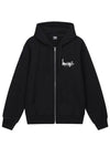 flip zip hoodie up black men - STUSSY - BALAAN 2