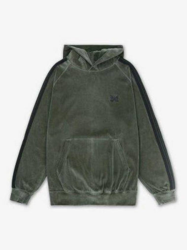 Hooded Sweatshirt PU279 Olive - NEEDLES - BALAAN 1