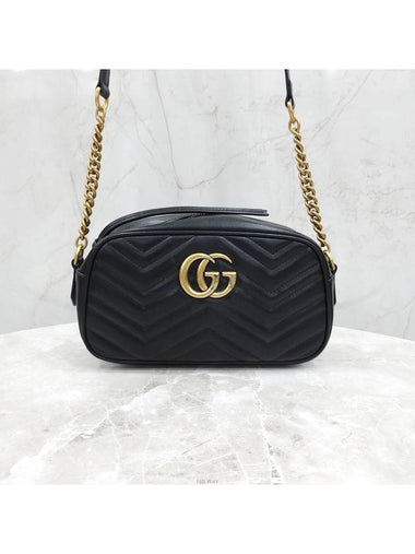 Lux You GG Marmont Small Matelasse Shoulder Crossbag 447632 - GUCCI - BALAAN 1