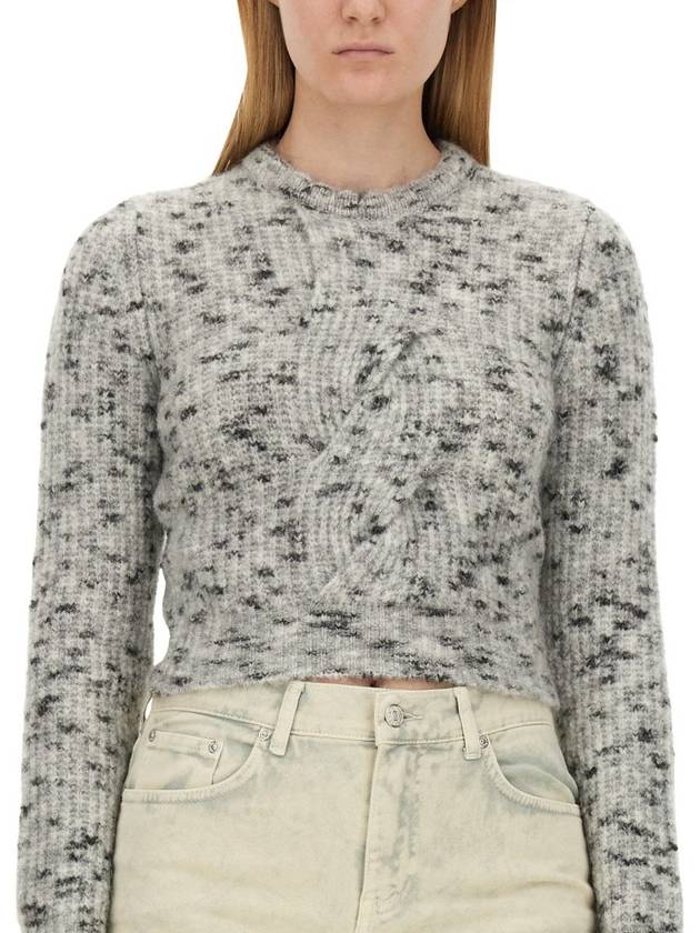 Moschino Jeans Cropped Shirt - MOSCHINO - BALAAN 4