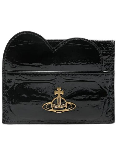 ORB logo heart card wallet 5403000AW L008F N403 - VIVIENNE WESTWOOD - BALAAN 1