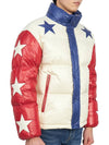 Woolman Shorts Down Jacket Blue White Red - MONCLER - BALAAN 5