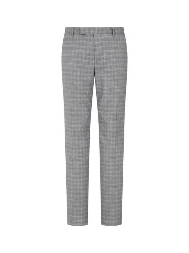 Wool check pattern slim fit pants gray 271819 - PAUL SMITH - BALAAN 1